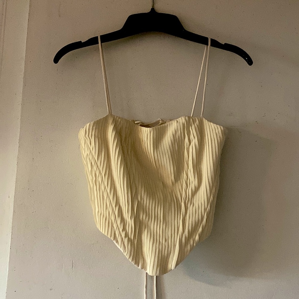 Princess Polly Corset Top| Size 2| Beige